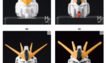 【画像】νガンダムのプラモでも顔がどれも同じ人に見えない…