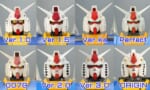 【ガンプラ】初代ガンダムも種類豊富で顔が全然違うよね