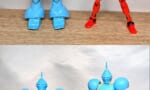 【画像】セリアのオリジナルロボにガンプラ旧キットを着せたらマジで凄すぎる…