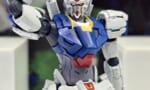 新作ガンダムはプラモで見ると意外とかわいい目をしてるんだね